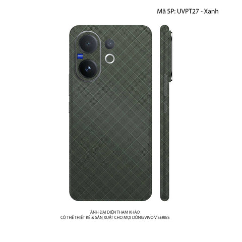 Dán Skin VivoV60 Series Vân Nổi Pattern BB | UVPT27