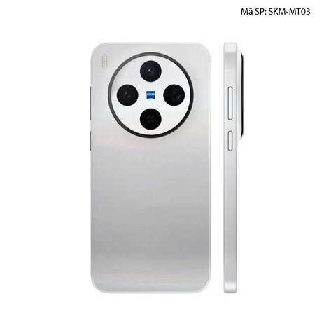 Dán Skin Vivo X300 Series Đổi Màu Trắng Ngọc Trai | SKM-MT03