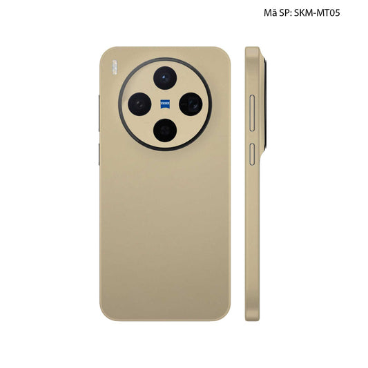 Dán Skin Vivo X300 Series Đổi Màu Vàng Sampanh | SKM-MT05