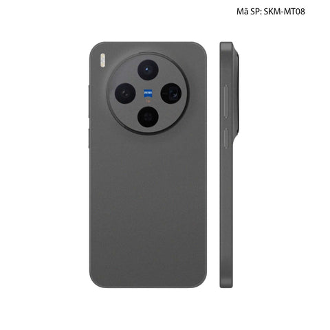 Dán Skin Vivo X300 Series Đổi Màu Xám Xi | SKM-MT08