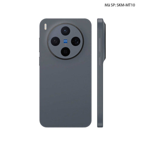 Dán Skin Vivo X300 Series Đổi Màu Xanh Xám | SKM-MT10