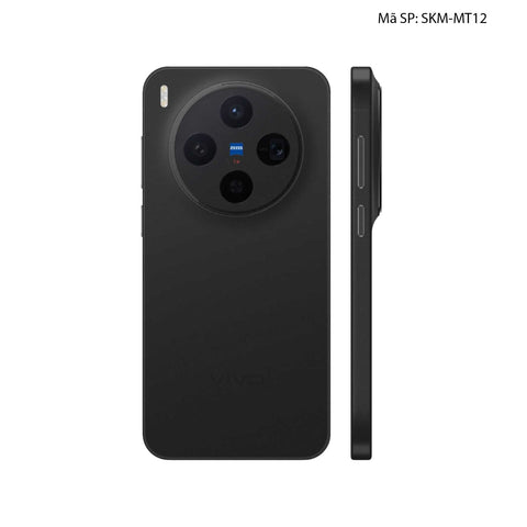 Dán Skin Vivo X300 Series Đổi Màu Đen Lì | SKM-MT12