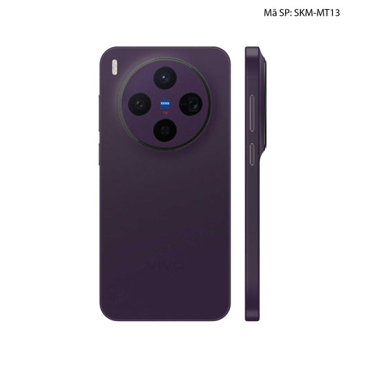 Dán Skin Vivo X300 Series Đổi Màu Tím Metallic | SKM-MT13