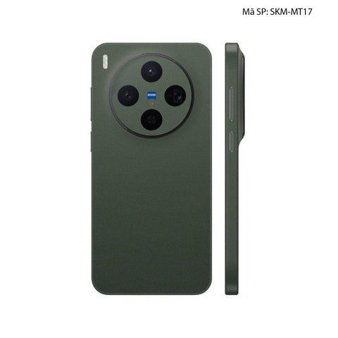 Dán Skin Vivo X300 Series Đổi Màu Xanh Rêu | SKM-MT17