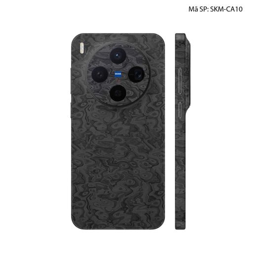 Dán Skin Vivo X300 Series Vân Carbon Pattern | SKM-CA10