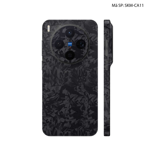 Dán Skin Vivo X300 Series Vân Carbon Forget | SKM-CA11