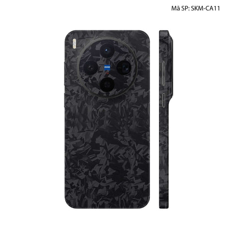 Dán Skin Vivo X300 Series Vân Carbon Forget | SKM-CA11