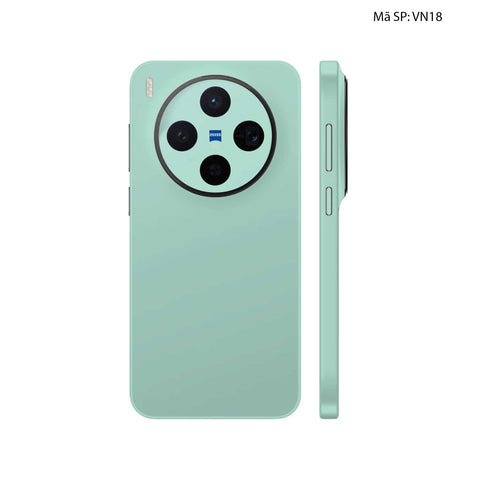 Dán Skin Vivo X300 Series Đổi Màu Xanh Mint | VN18