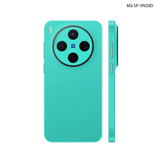 Dán Skin Vivo X300 Series Đổi Màu Xanh Tiffany | VN20D