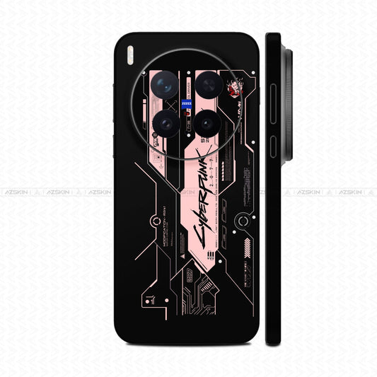Dán Skin Vivo X300 Series In Hình Cyberpink Đen
