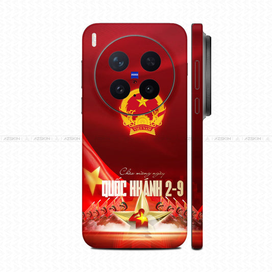 Dán Skin Vivo X300 Series In Hình Quốc Khánh