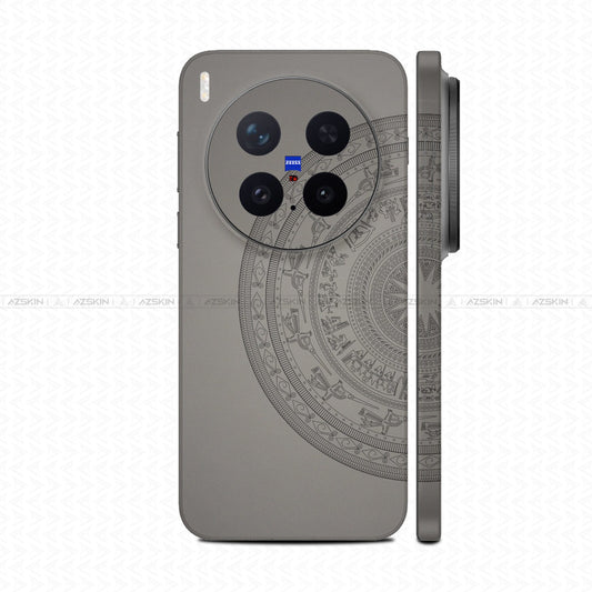Dán Skin Vivo X300 Series In Hình Trống Đồng Titan