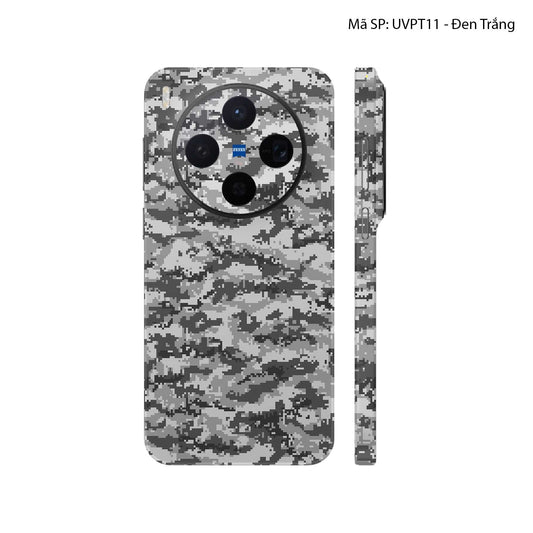 Dán Skin Vivo X300 Series Vân Nổi Camo Digital | UVPT11
