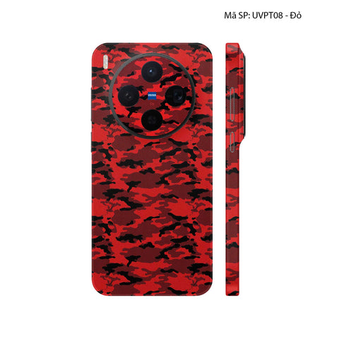 Dán Skin Vivo X300 Series Vân Nổi Camo Urban | UVPT08