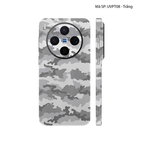 Dán Skin Vivo X300 Series Vân Nổi Camo Urban | UVPT08