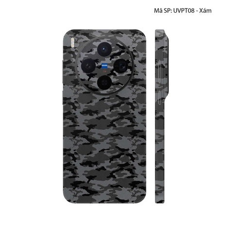 Dán Skin Vivo X300 Series Vân Nổi Camo Urban | UVPT08