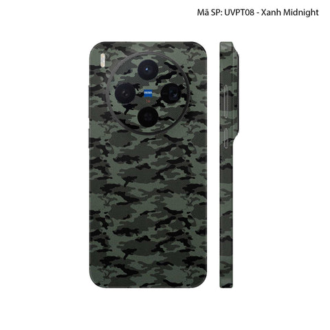 Dán Skin Vivo X300 Series Vân Nổi Camo Urban | UVPT08