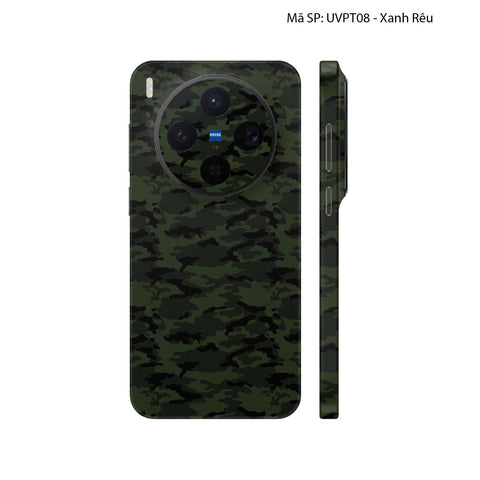Dán Skin Vivo X300 Series Vân Nổi Camo Urban | UVPT08