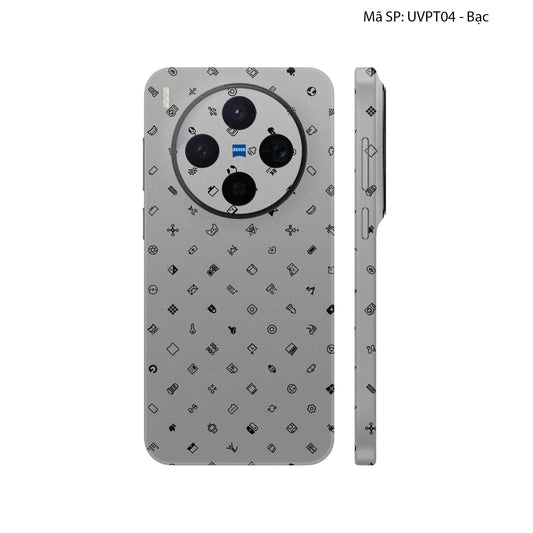 Dán Skin Vivo X300 Series Vân Nổi ICON | UVPT04