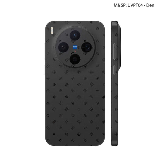 Dán Skin Vivo X200 Series Vân Nổi ICON | UVPT04