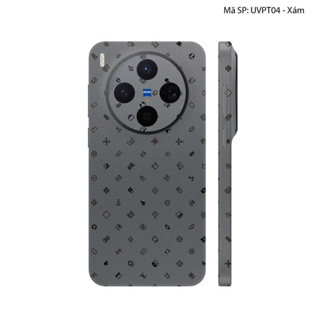 Dán Skin Vivo X300 Series Vân Nổi ICON | UVPT04