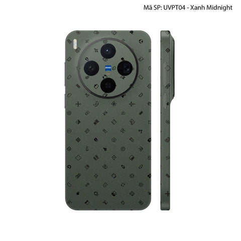 Dán Skin Vivo X300 Series Vân Nổi ICON | UVPT04