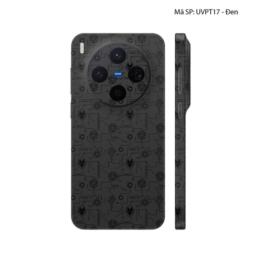Dán Skin Vivo X300 Series Vân Nổi Iron Man | UVPT17