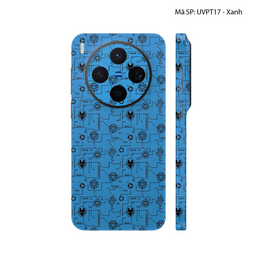 Dán Skin Vivo X200 Series Vân Nổi Iron Man | UVPT17
