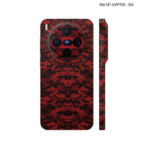 Dán Skin Vivo X300 Series Vân Nổi Mamba | UVPT05