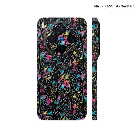 Dán Skin Vivo X300 Series Vân Nổi Neon | UVPT19