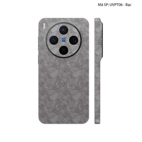 Dán Skin Vivo X300 Series Vân Nổi Pattern AZ | UVPT06