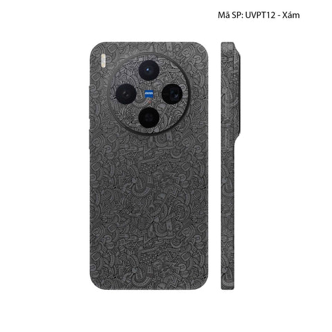 Dán Skin Vivo X300 Series Vân Nổi Pattern Cartoon | UVPT12