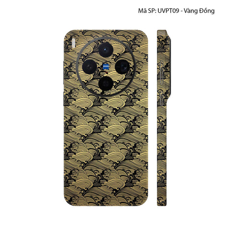 Dán Skin Vivo X300 Series Vân Nổi Pattern Wave | UVPT09
