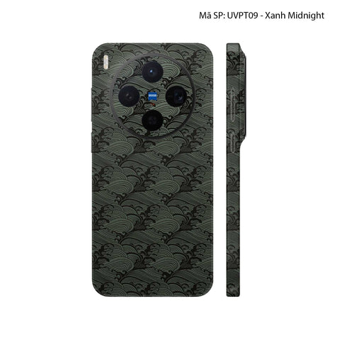 Dán Skin Vivo X300 Series Vân Nổi Pattern Wave | UVPT09