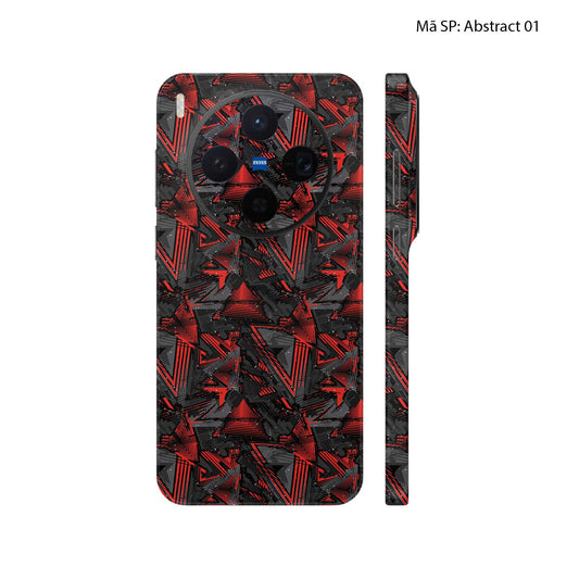 Dán Skin Vivo X300 Series Vân Nổi Abstract | UVPT21