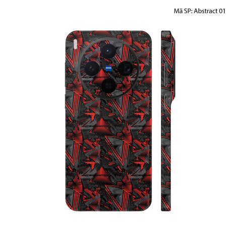 Dán Skin Vivo X300 Series Vân Nổi Abstract | UVPT21