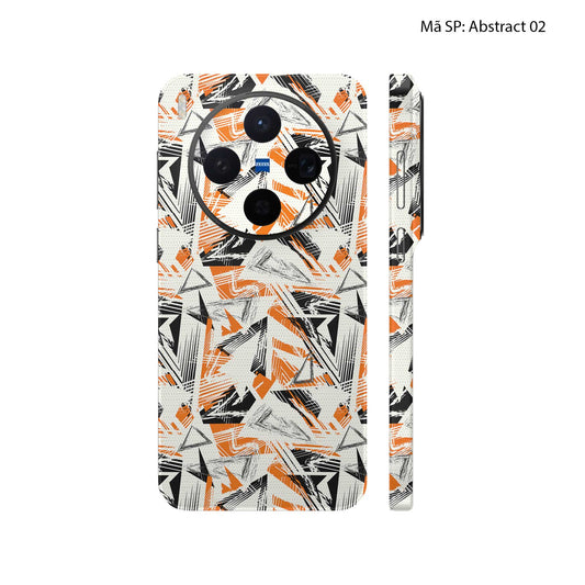 Dán Skin Vivo X300 Series Vân Nổi Abstract | UVPT21