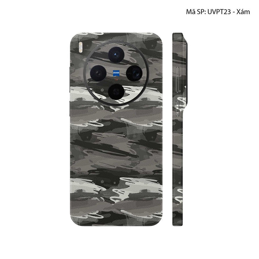 Dán Skin Vivo X300 Series Vân Nổi Camo SEAMLESS | UVPT23
