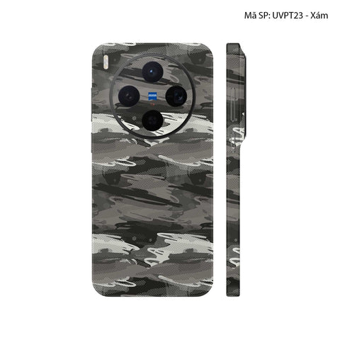 Dán Skin Vivo X300 Series Vân Nổi Camo SEAMLESS | UVPT23