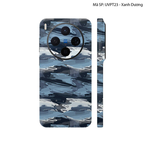 Dán Skin Vivo X300 Series Vân Nổi Camo SEAMLESS | UVPT23