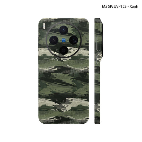 Dán Skin Vivo X300 Series Vân Nổi Camo SEAMLESS | UVPT23