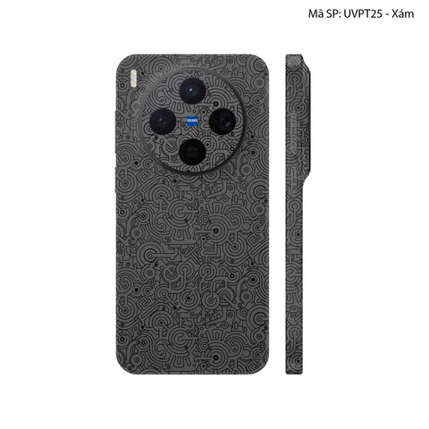 Dán Skin Vivo X300 Series Vân Nổi Pattern Machine | UVPT25