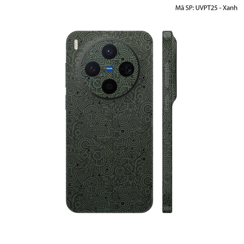 Dán Skin Vivo X300 Series Vân Nổi Pattern Machine | UVPT25