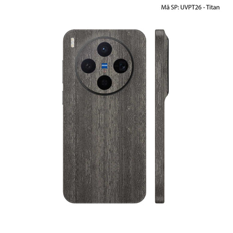Dán Skin Vivo X300 Series Vân Nổi Pattern WOOD | UVPT26