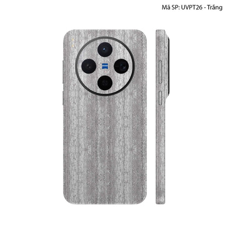 Dán Skin Vivo X300 Series Vân Nổi Pattern WOOD | UVPT26