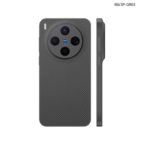 Dán Skin Vivo X300 Series Vân Nổi Pattern Grey | UVPT29