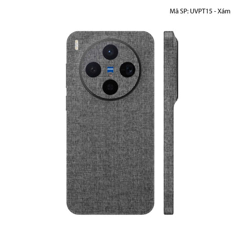 Dán Skin Vivo X300 Series Vân Vải | UVPT15
