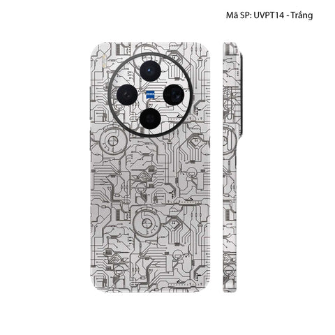 Dán Skin Vivo X300 Series Vân Nổi Vi Mạch 2023 | UVPT14