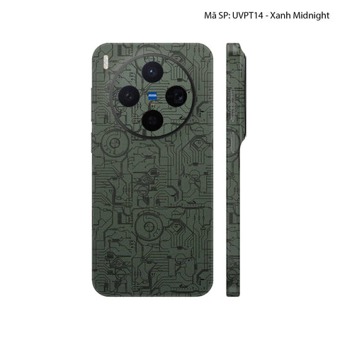 Dán Skin Vivo X300 Series Vân Nổi Vi Mạch 2023 | UVPT14