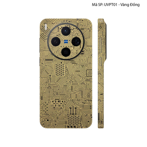 Dán Skin Vivo X300 Series Vân Nổi Vi Mạch | UVPT01